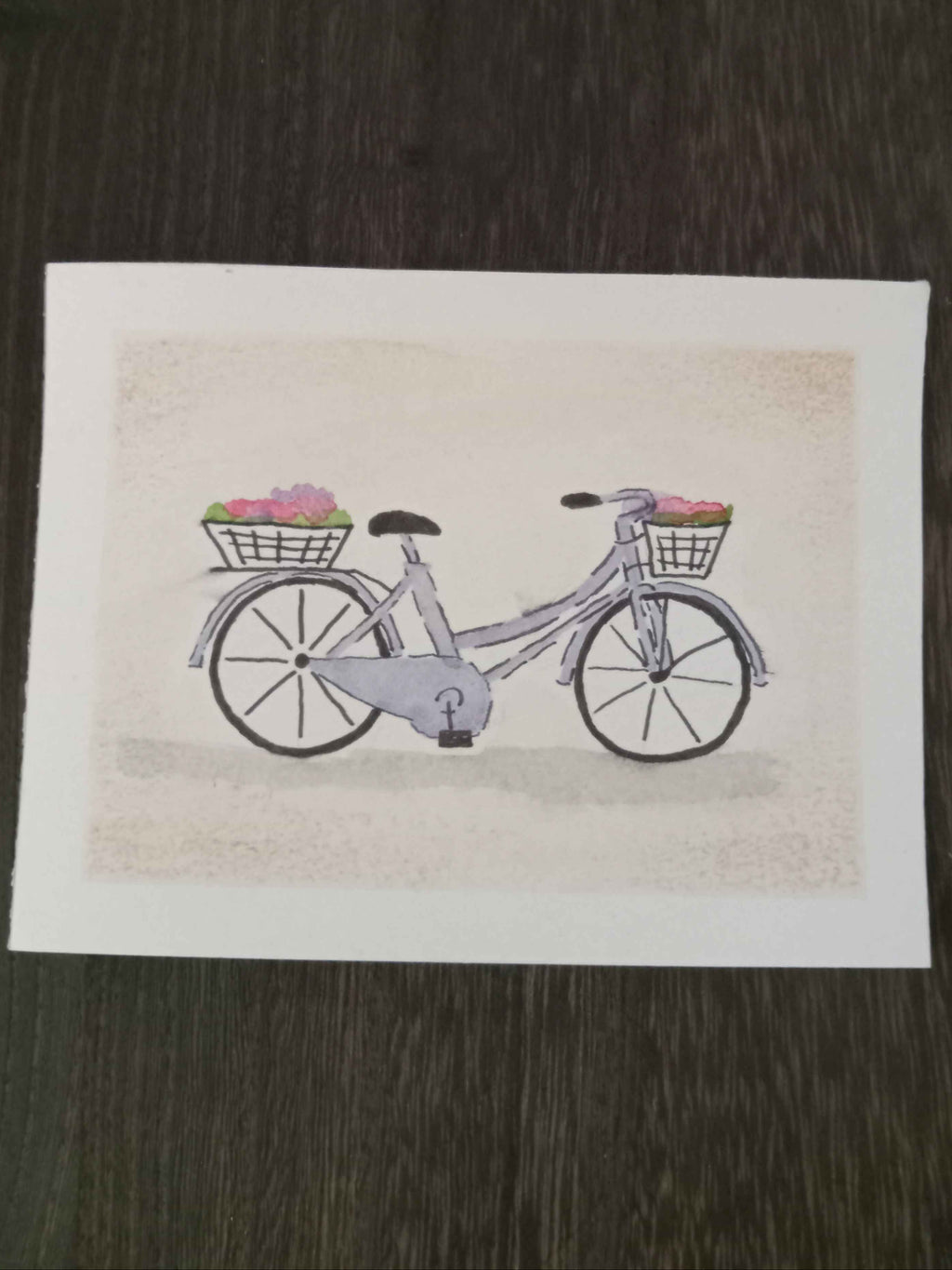 Bicycle Post Card
