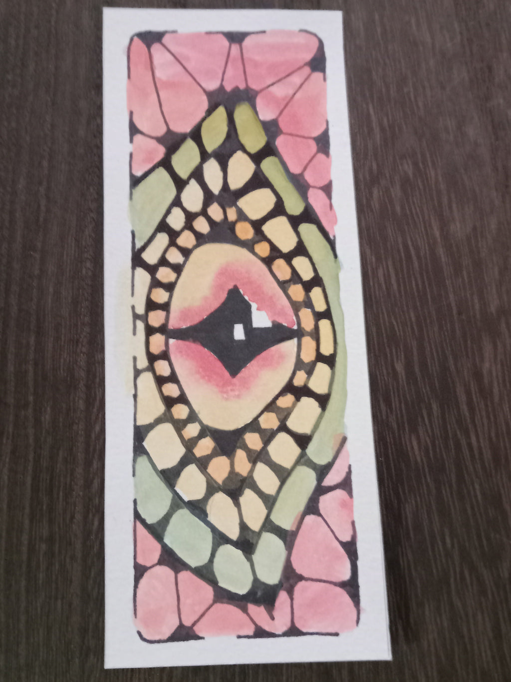 Fire Dragon Eye Bookmark
