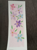 abstract Spring Flower Bookmark