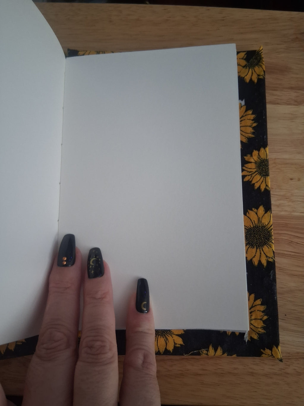 Sunflowers & Butterflies Handmade Journal | Large