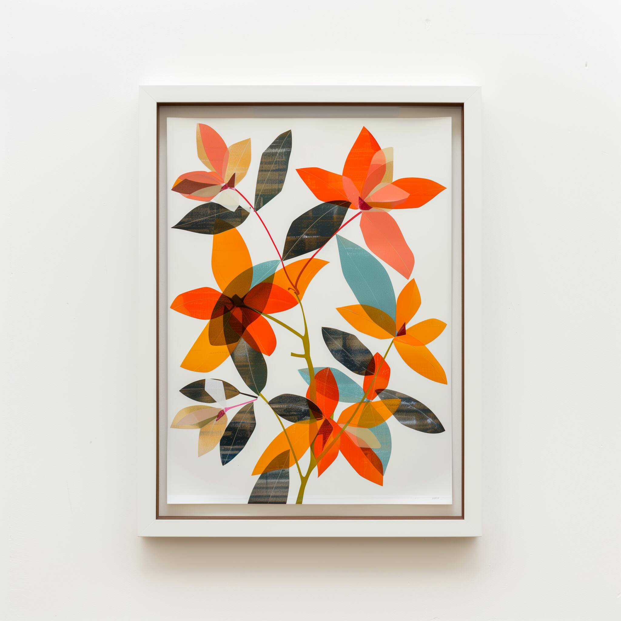 Abstract Spring Tea Bookmark